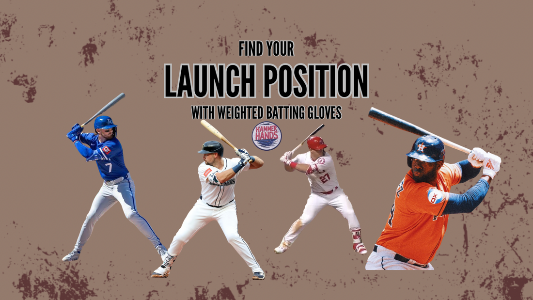 Find Your Launch Position with Weighted Batting Gloves